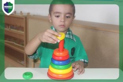 Montessori KG first day of school