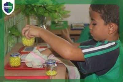 Cleaning the environment (Montessori elementary)